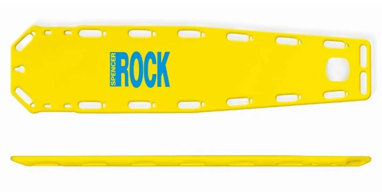 Spencer Rock Pin Spine Board Yellow With Pins - ST02010