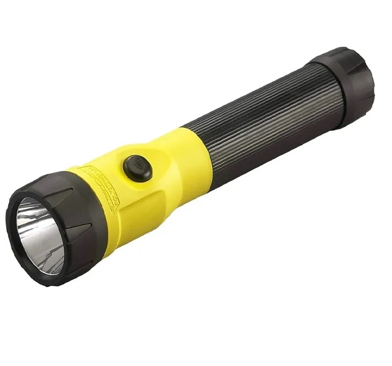 streamlight polystinger flashlight Plain Leather Stinger XT / Holder Gold Snap Strobe for disorienting or signaling your location runs 5.5 hours Streamlight POLYSTINGER LED Rechargeable, Multi-mode,