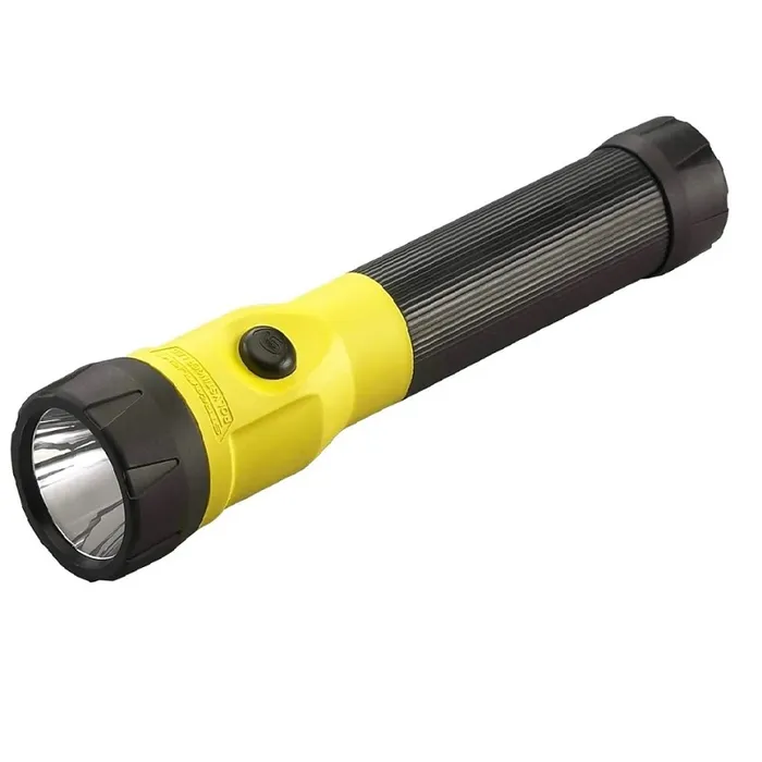 streamlight polystinger flashlight Plain Leather Stinger XT / Holder Gold Snap Strobe for disorienting or signaling your location runs 5.5 hours Streamlight POLYSTINGER LED Rechargeable, Multi-mode,