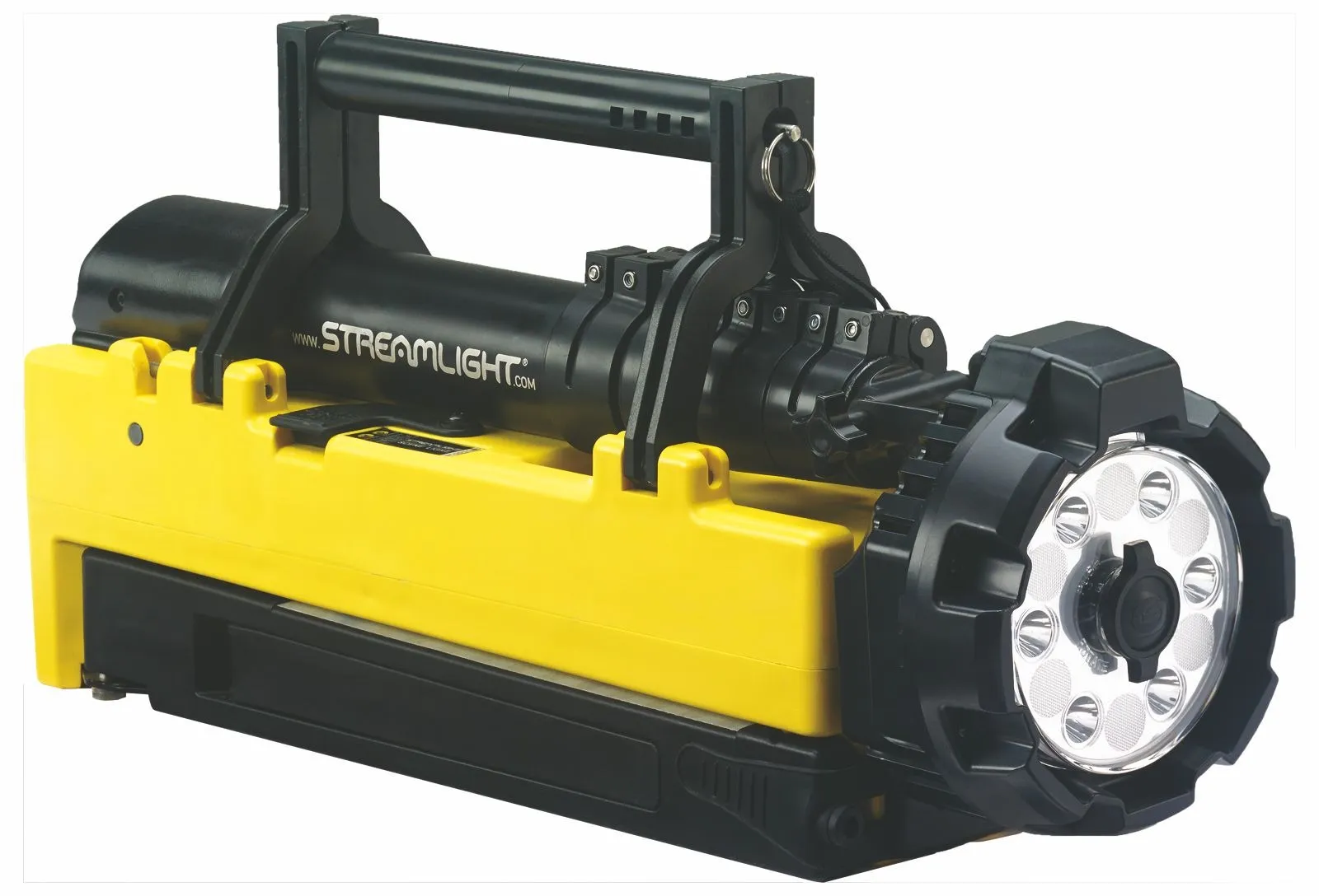 Streamlight ضوء المشهد المحمول مع 230V AC/12V DC ، اللون الأصفر  