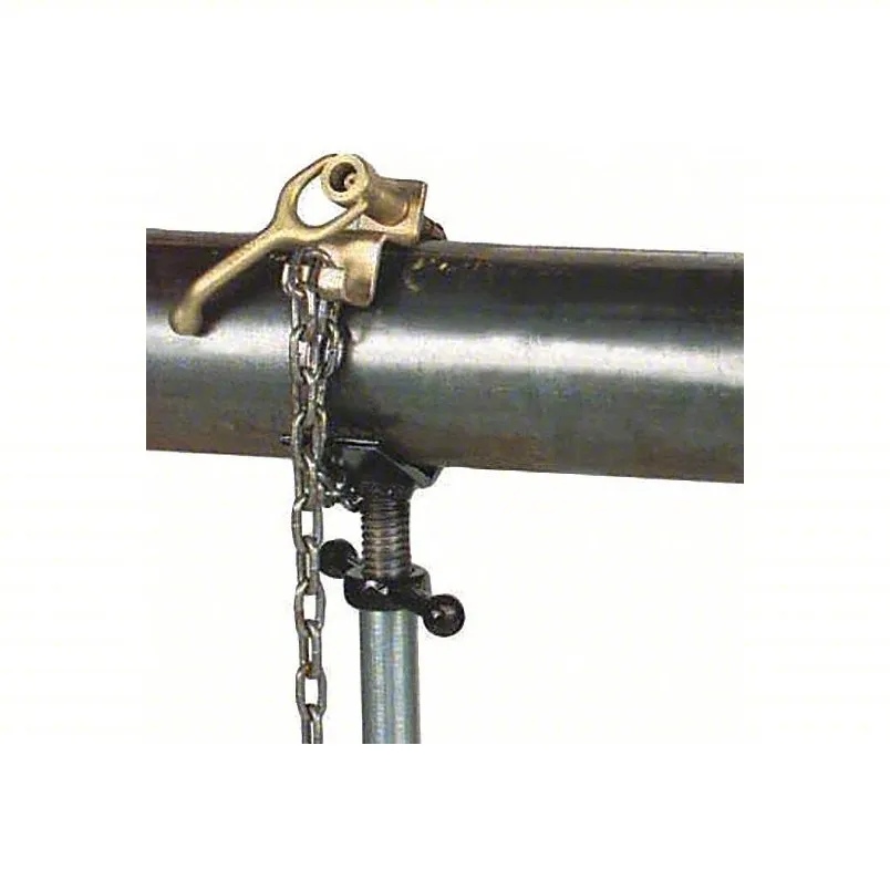 SUMNER Hold Down Device, pipe stand accessory, Model 781050 (64ZX60), secures pipes for stability and performance.
