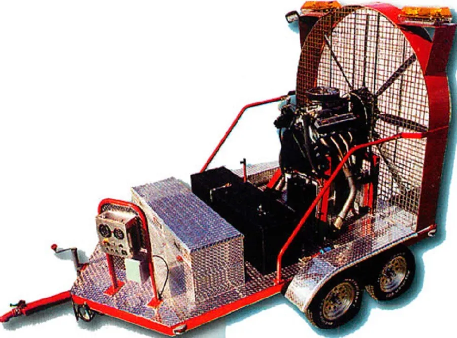 SUPER VAC THE BFF Mobile Emergency Ventilation Fan, Diesel powered - BFF