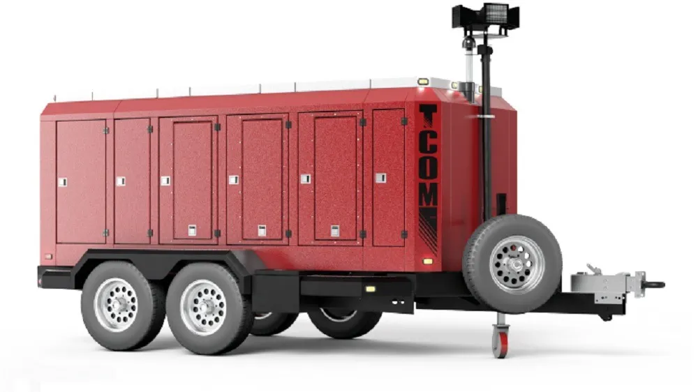 BAUER 6000 PSI High Pressure Mobile Breathing Air Recharging Systems - TCOM