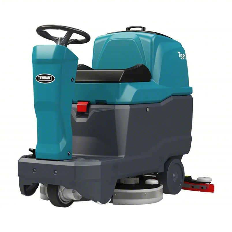 TENNANT Rider Floor Scrubber 795GU8 T581 with 20-inch Disk and AGM Battery