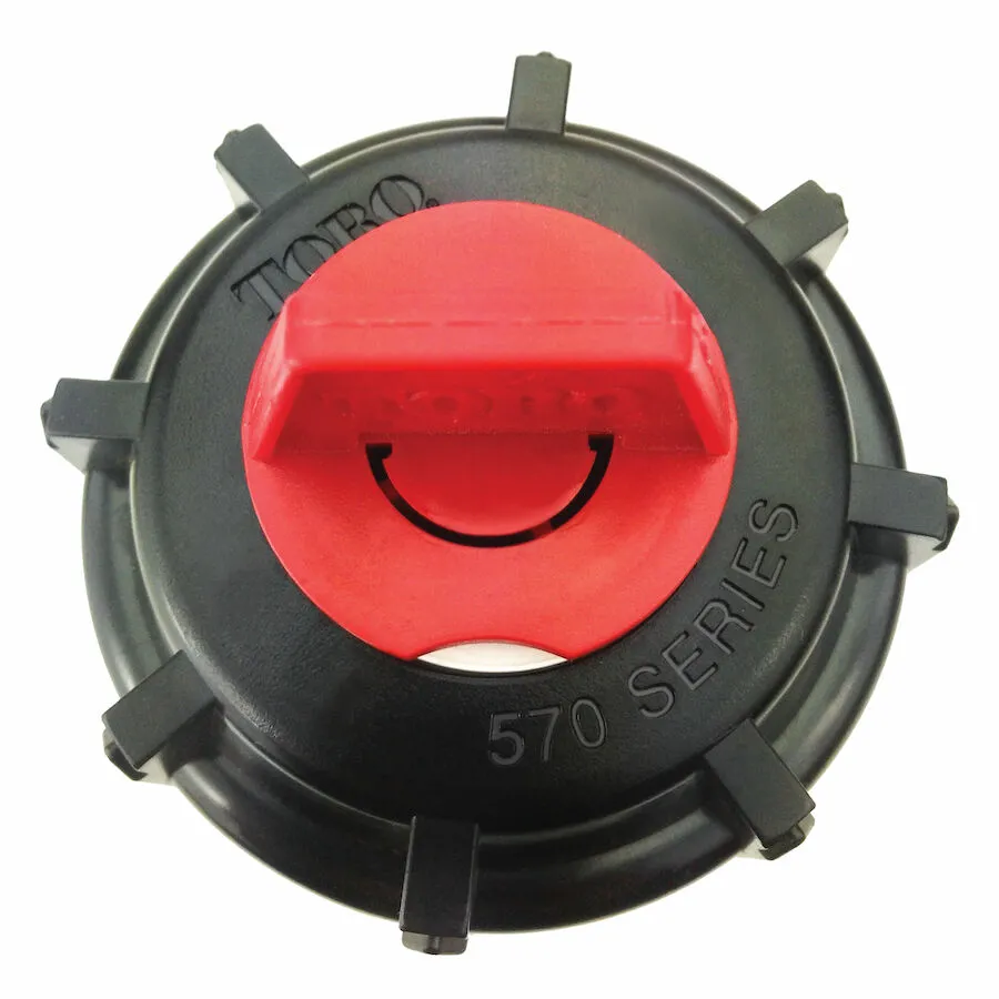 toro 570z-4p sprinkler body without nozzle featuring x-flow and pressure regulation