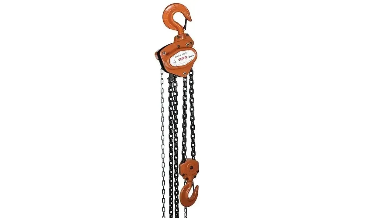 TOYO Manual Chain Block 0.5 Ton 3 Meter - TCB-005X3 (70CB.5X3)