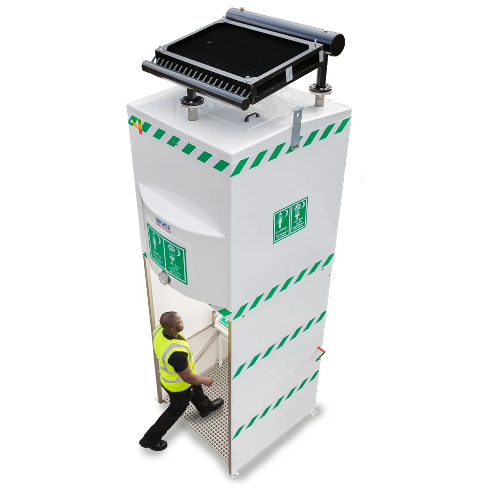 Hughes Tank Showers Zero Power Cooler®