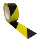 ZIBO Black & Yellow Warning Tape, 70 mm X 250 m - WTYB