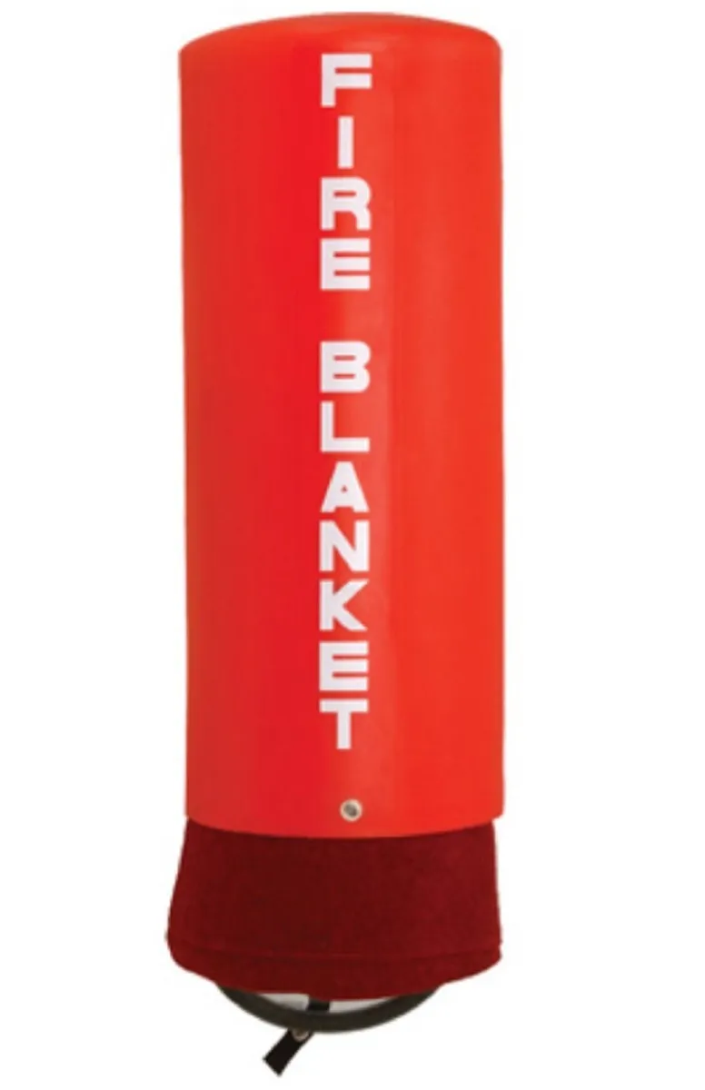 JUNKIN Fire Blanket with Rust Proof PVC Canister - JSA-1006
