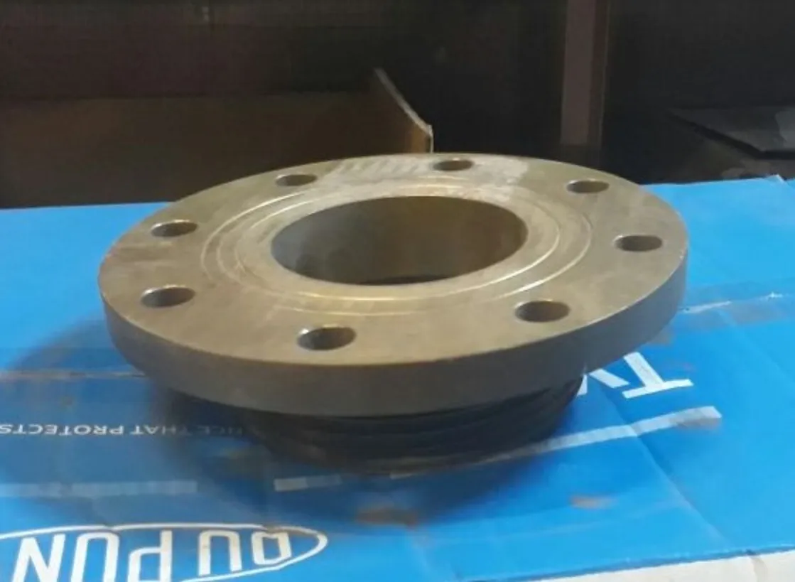 ELKHART BRASS Flange Adapter, Brass, 4.0" - 10464001