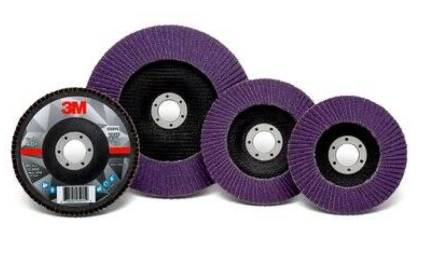 3M™ Flap Disc 769F, 115 mm, 120+, Conical - UU010034625