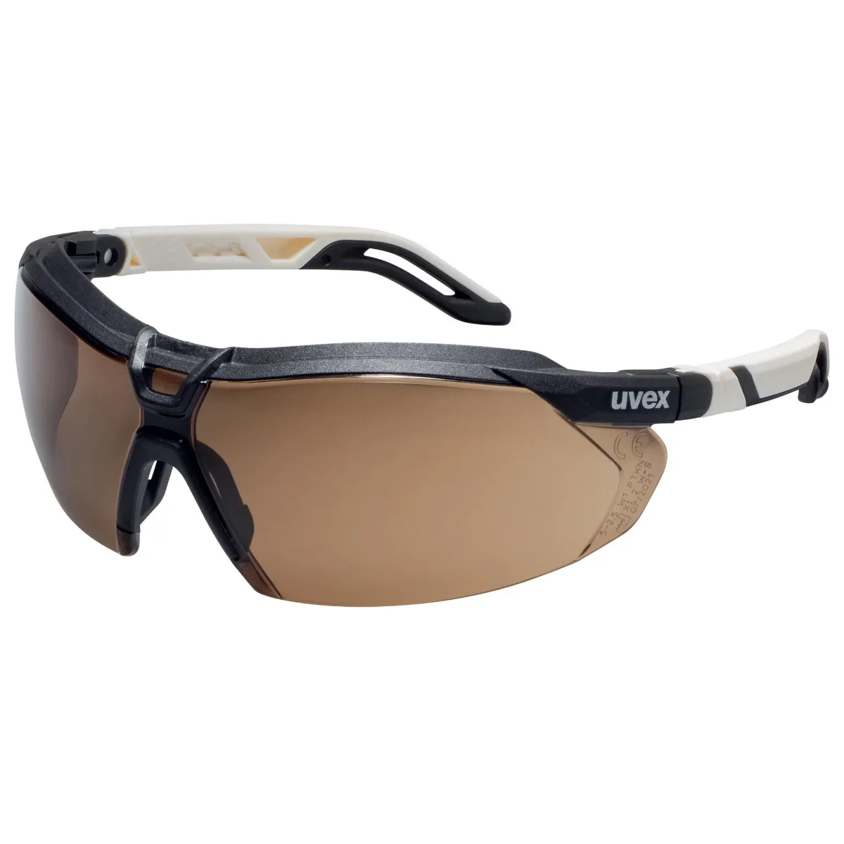 uvex i-5 Safety Glasses with Brown CBR23 Lens - 9183-223