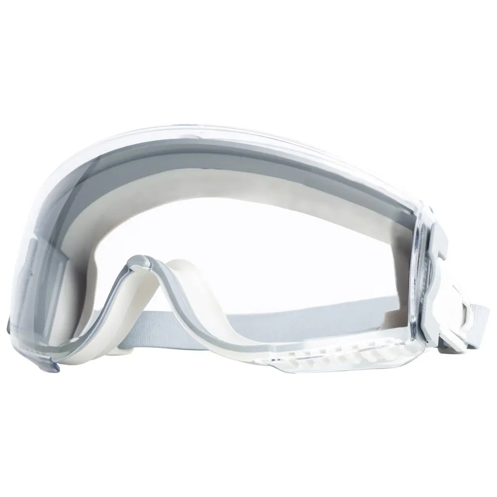 Uvex Stealth Safety Goggles S3960HS with HydroShield anti-fog lens for clear vision and protection