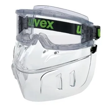 Uvex Ultravision Wide-Vision Goggle with Face Protection - 9301-555