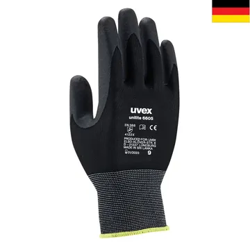 UVEX Unilite 6605 Light, Breathable, Flexible Safety Glove  - 60573