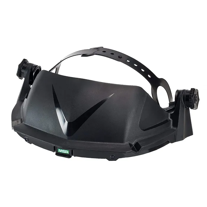 V-Gard general purpose black HDPE headgear, visor not included, SKU 10127061