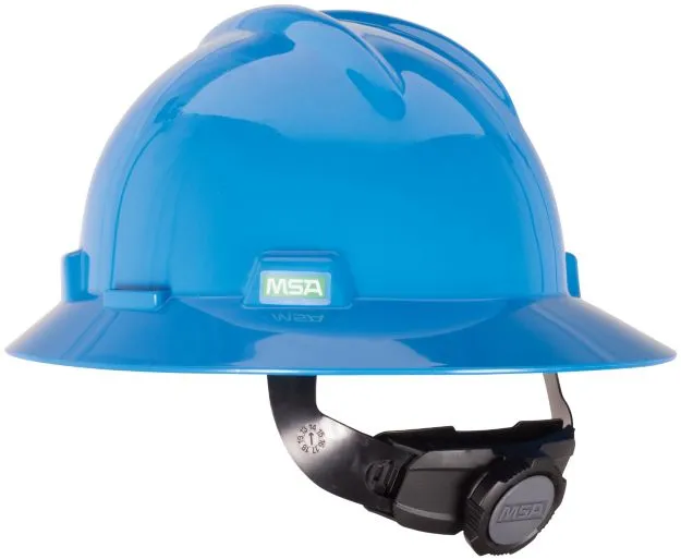 V-gard  Hat (full Brim) Shell Only Blue - Msa - 86774