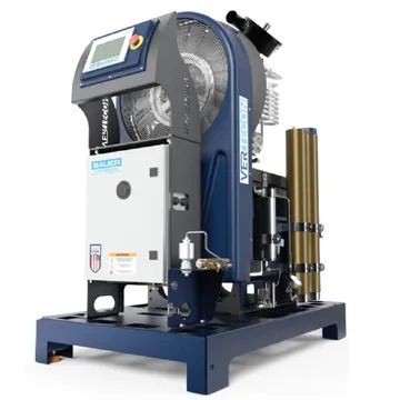 BAUER  4-STAGE, 5000 PSI Open High Pressure Breathing Air Compressors - VEC20-E3