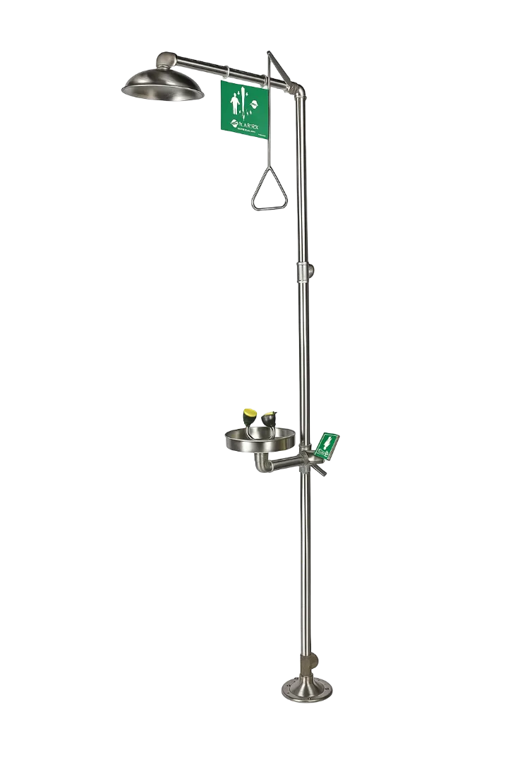 Vidafor Combination Shower and Eyewash Station VCS-01 safety equipment