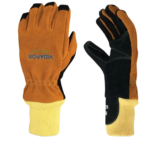 VIDAFOR by CHIEF FIRE Structural Fire Gloves Wristlet Style, Fire Claw