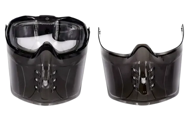 Vidafor FSG500 lightweight polycarbonate face shield for safety