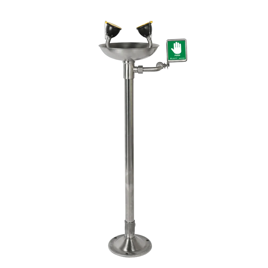 Vidafor Pedestal Mounted Eyewash Station VES-01 safety equipment