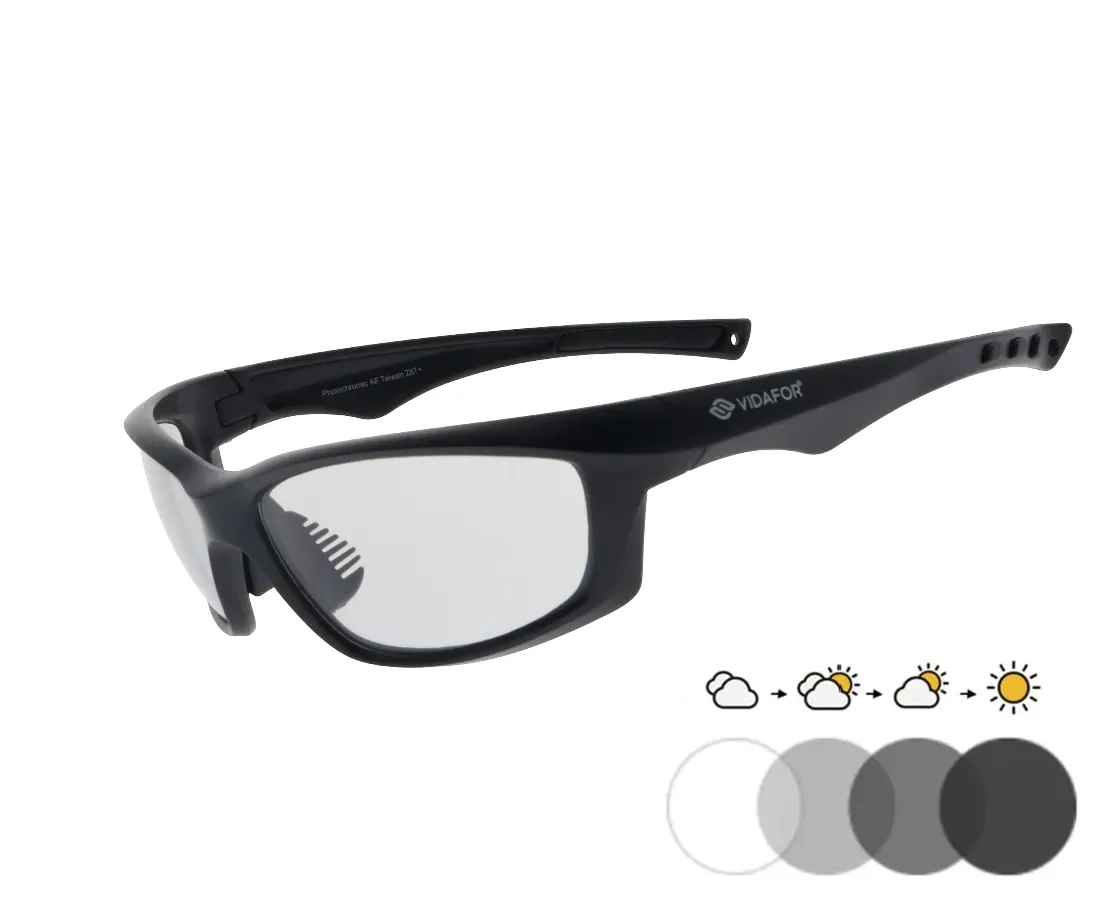 Vidafor Premium Photochromic Safety Glasses - VG61P 