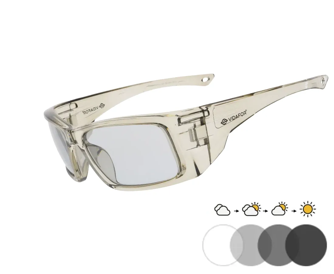 Vidafor Premium Photochromic Safety Glasses - VG62P 