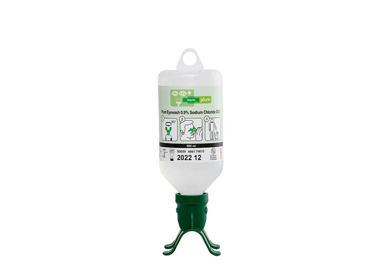 viking emergency eye wash liquid 500ml without holder sku 1042964
