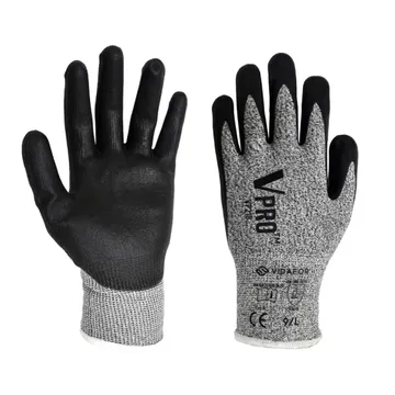VIDAFOR VPRO™ Cut Protection Glove Level B / A2, Nitrile Foam Coating - VP210