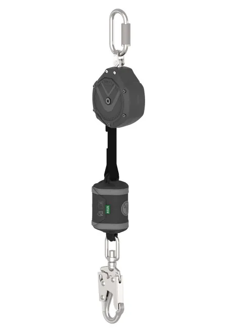 MSA V-SHOCK 6ft Fall Limiter-36CS Swivel,Steel Carabiner,ANSI