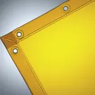 ستارة لحام شفافة من ويلسون جولد بطول 14 مل، ستارة ذهبية شفافة مقاس 6 × 6 بوصة