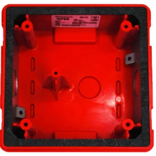 Notifier Wheelock WPBB-R Surface Weatherproof Back Box for ASWP
