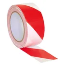 ZIBO Red & White Warning Tape, 70 mm X 250 m - WTRW