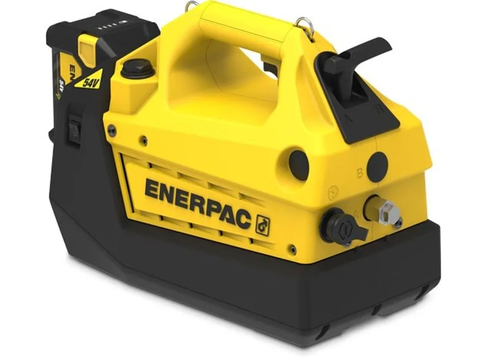 المضخة الهيدروليكية اللاسلكية enderpac ، 3/2 صمام يدوي ، 122 في 3 in3 زيت قابلة للاستخدام ، بطاريات وشاحن ، 230 فولت ، أوروبا - XC2202me
