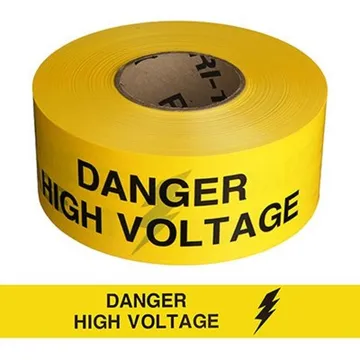 Seton Barricade Tape - Danger High Voltage - 18880