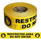 Seton Barricade Tape - Restricted Area Do Not Enter - 90580