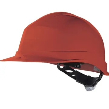 DELTAPLUS Safety Helmet, Rotor® Adjustment, Model ZIRCON1W, Red - ZIRC1WRD