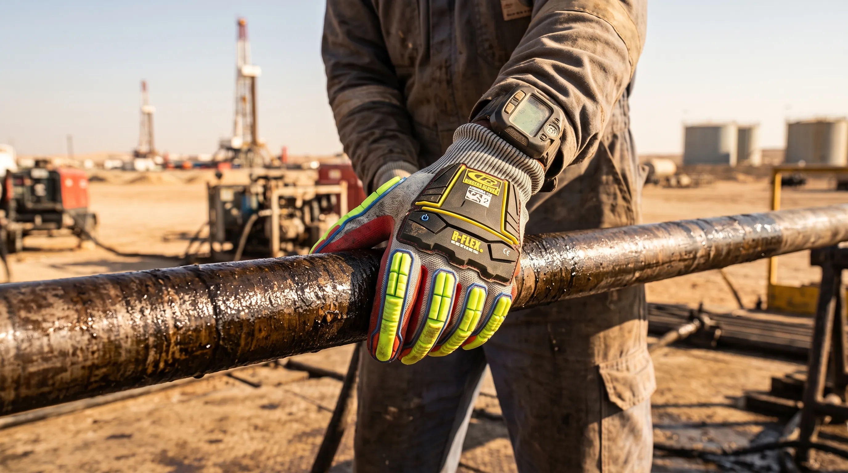 The Ultimate GCC Guide to Hand Protection: Nitrile vs. Impact-Resistant Gloves in Oil Handling