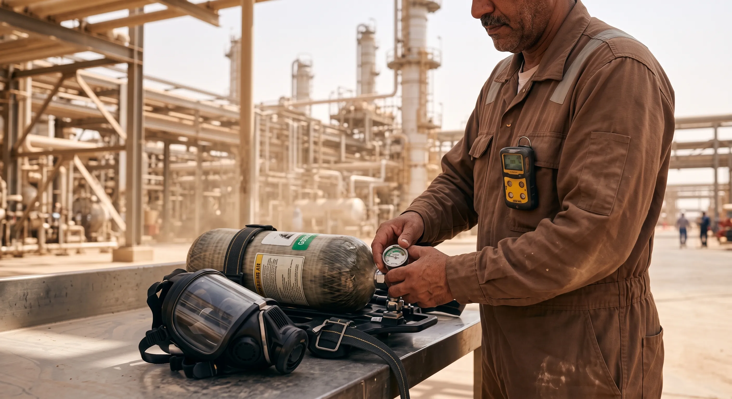 H2S Respiratory Protection: Complying with Saudi Aramco PPE Standards